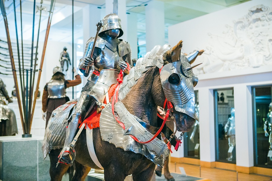 Royal Armouries exhibit - Credit Mikee Wilczek